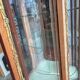 Louis XV style display cabinet / Transition in wood and gilded bronze