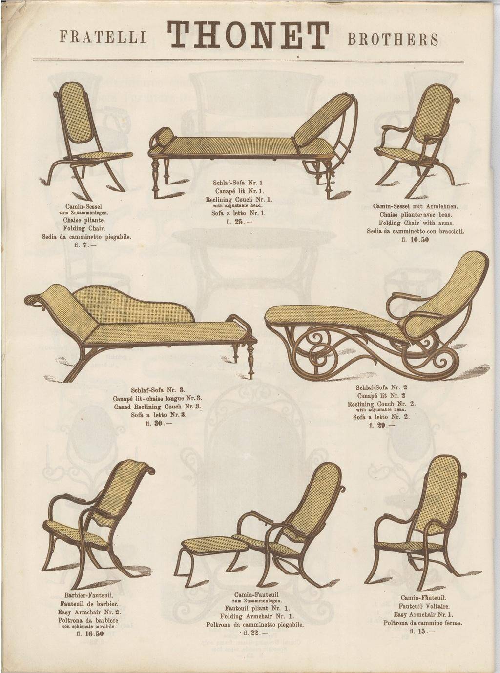 Very rare Thonet armchair no. 6331