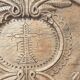 18th century carved wooden plaque bas-relief panel
