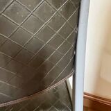 Pair of gray Scandinavian style armchairs