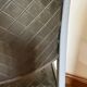 Paire de fauteuils gris style scandinave