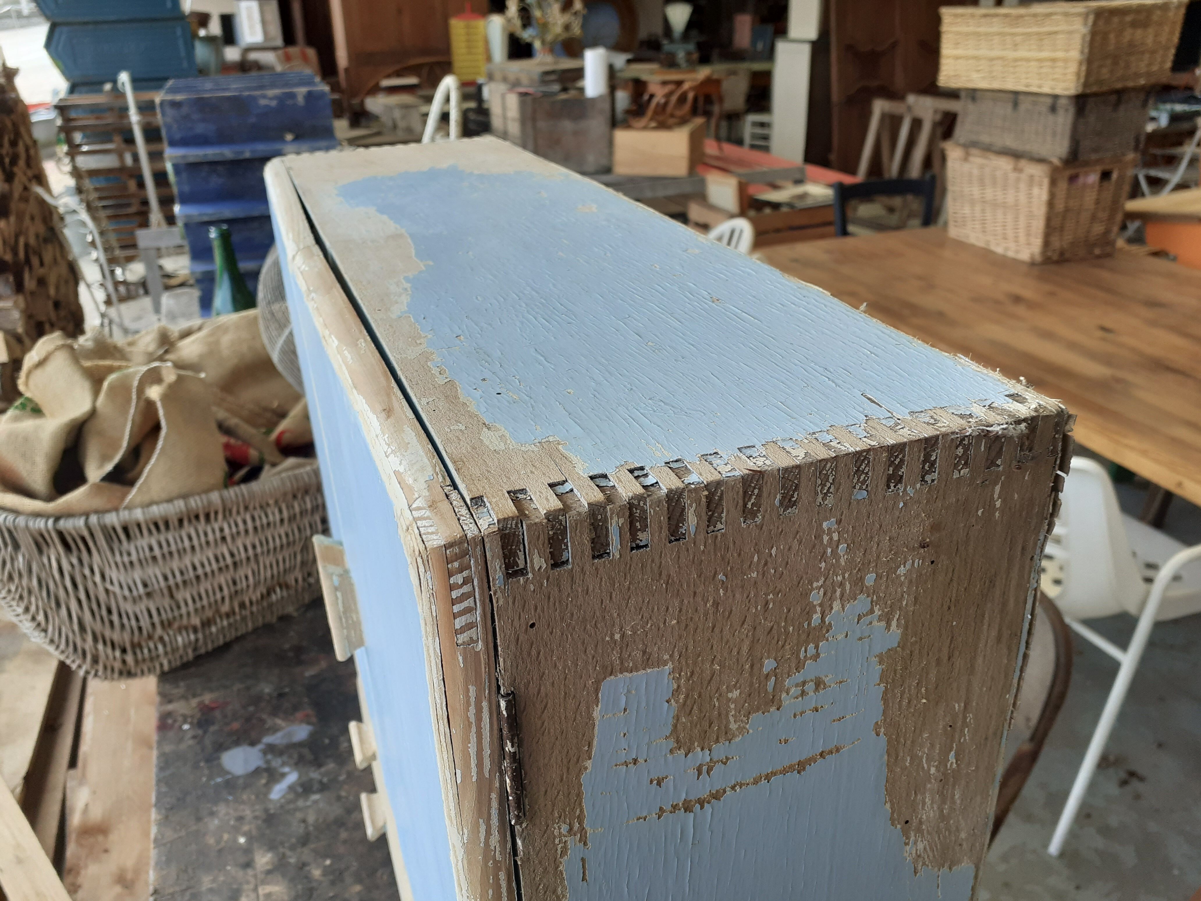 Vintage toilet cabinet