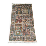 Handmade Indian silk rug