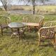 Rattan lounge