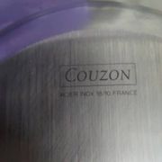 Oval stainless steel deep dish Jean Couzon