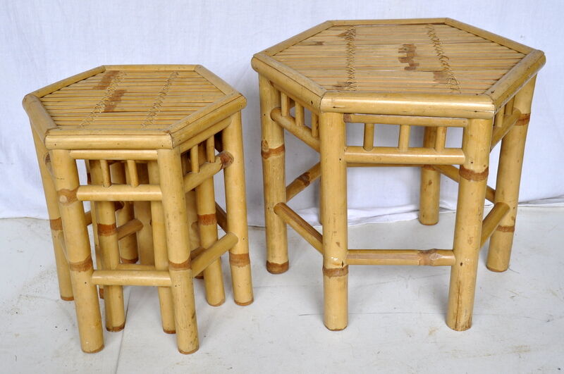 Pull-out table bamboo