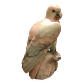 Bird made of marbled hard stone.