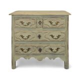 Louis XIV period chest of drawers with repainting