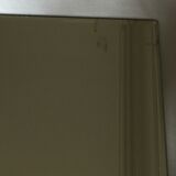 Vintage rectangular bevelled mirror, 1970s