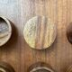 Ensemble de 7 bols vintage en teck scandinave