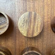 Ensemble de 7 bols vintage en teck scandinave
