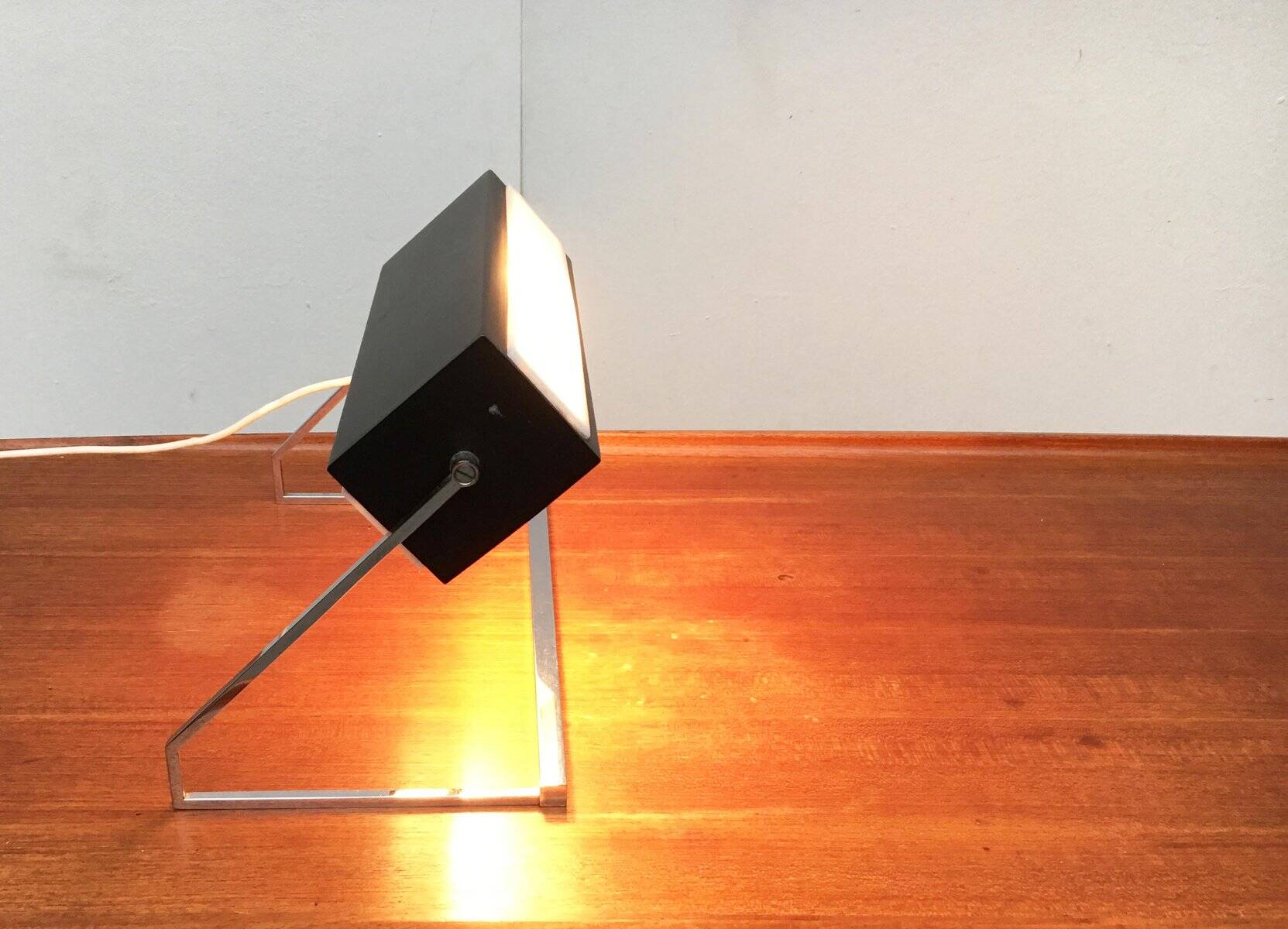 Mid-century German minimalist table lamp by Cosack.