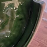 Cabbage soup in green slurry