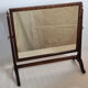 Adjustable empire style table horse mirror in mahogany, 52 cm