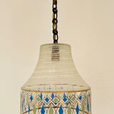 Vintage granite glass pendant lamp