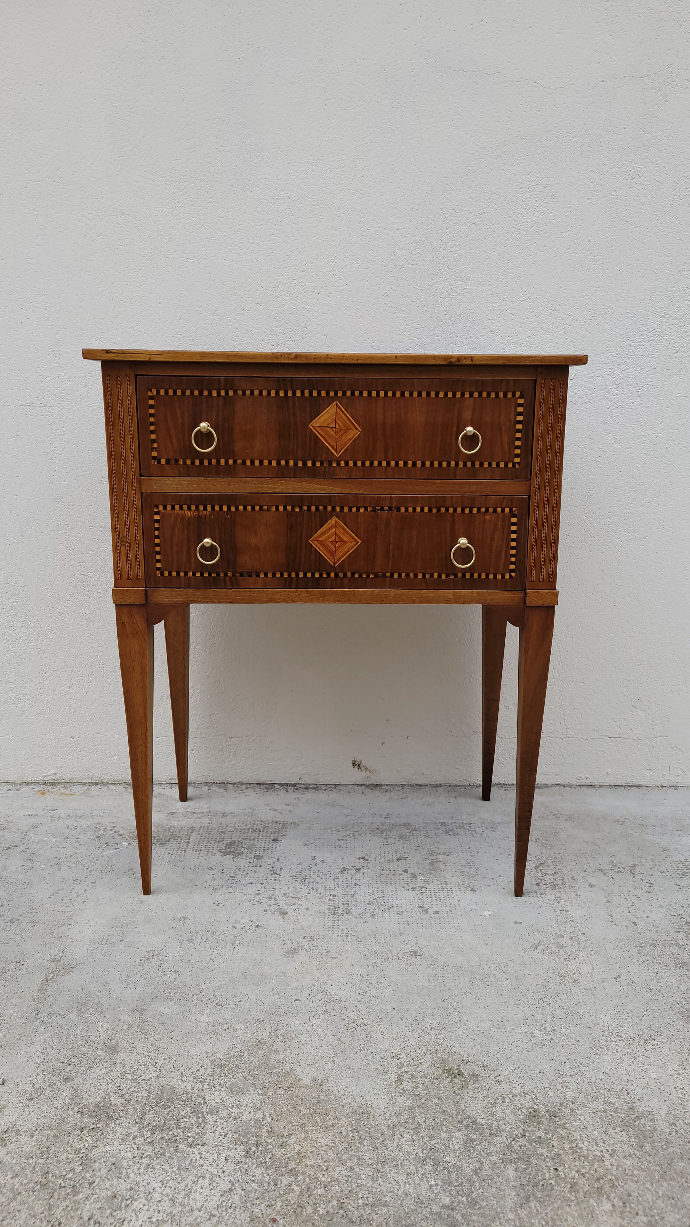 Chest of drawers period louis xvi stamped
