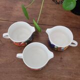 Set of 3 Villeroy and Boch Acapulco milk jugs / creamers