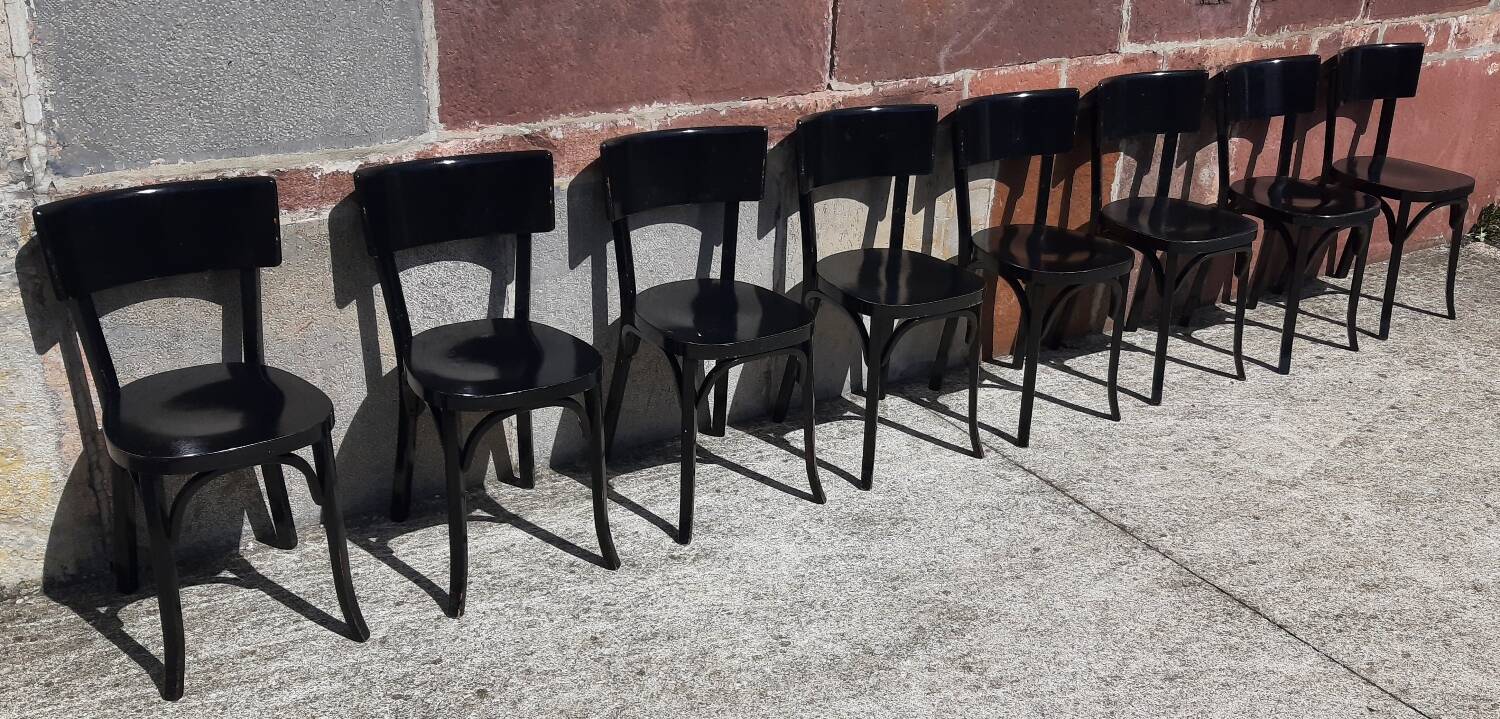 Baumann bistro chairs (Set of 8)