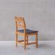 Henning Kjaernulf razor mid-century danish oak dining chairs