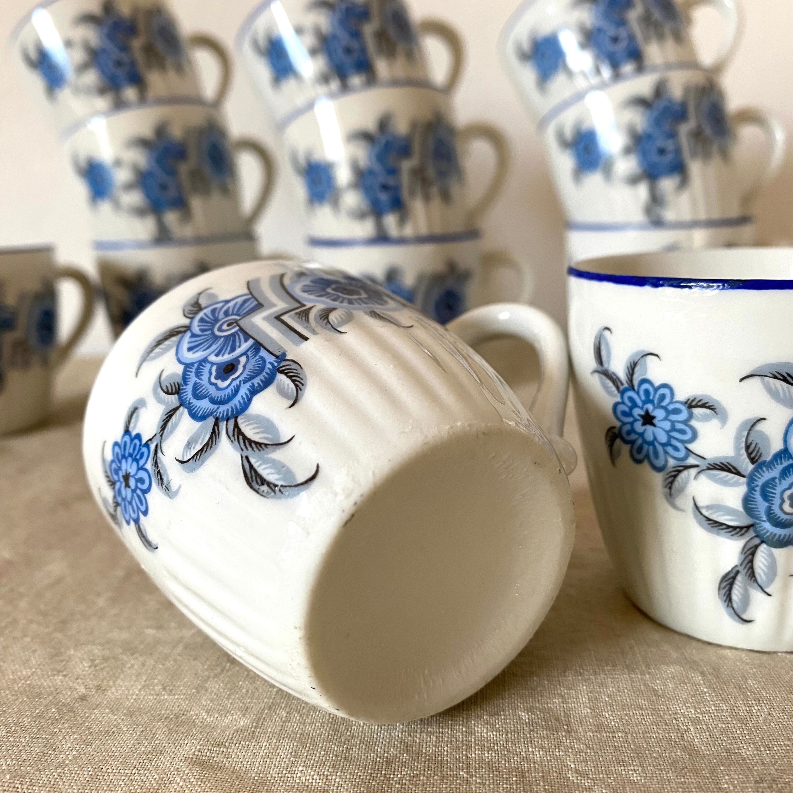 Vintage coffee cups
