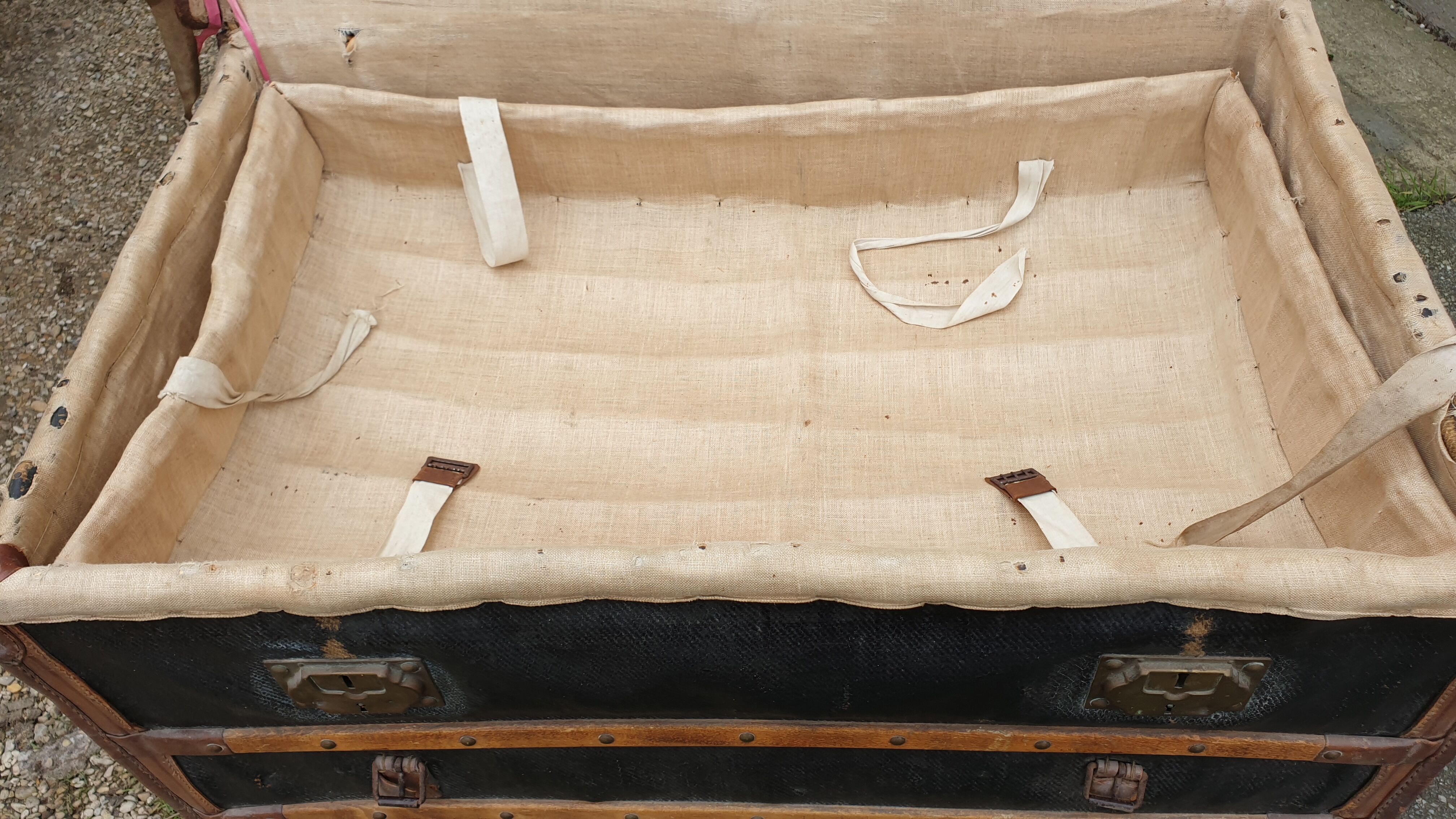 Late 19th century travel trunk