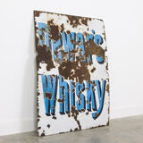 Enamel whiskey sign Dewar’s