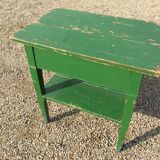 Green table