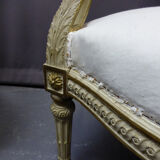 Paire de fauteuils Louis XVI