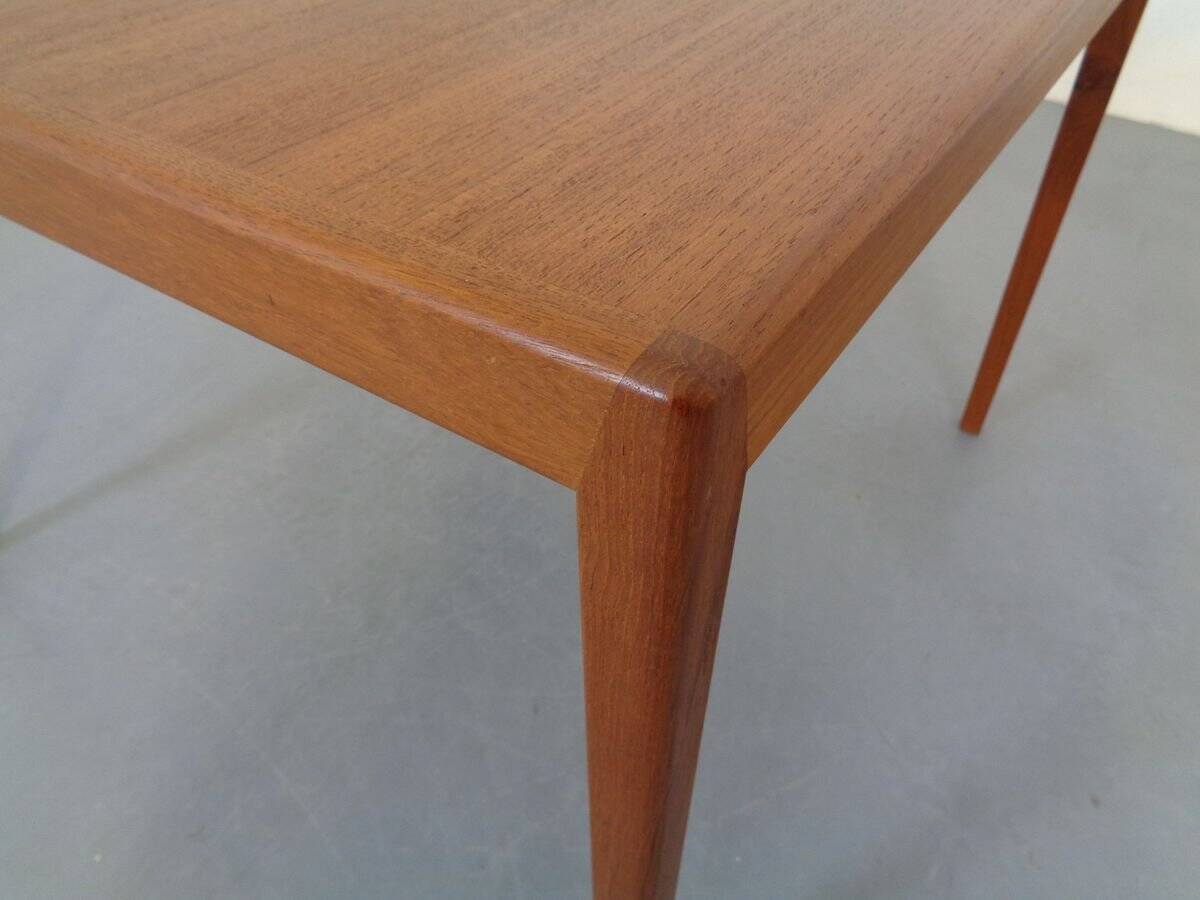 Danish Teak Coffee Table by Severin Hansen for Haslev Møbelsnedkeri, 1960s