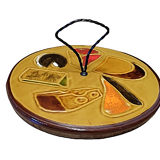 Vallauris Very nice modernist cheese platter