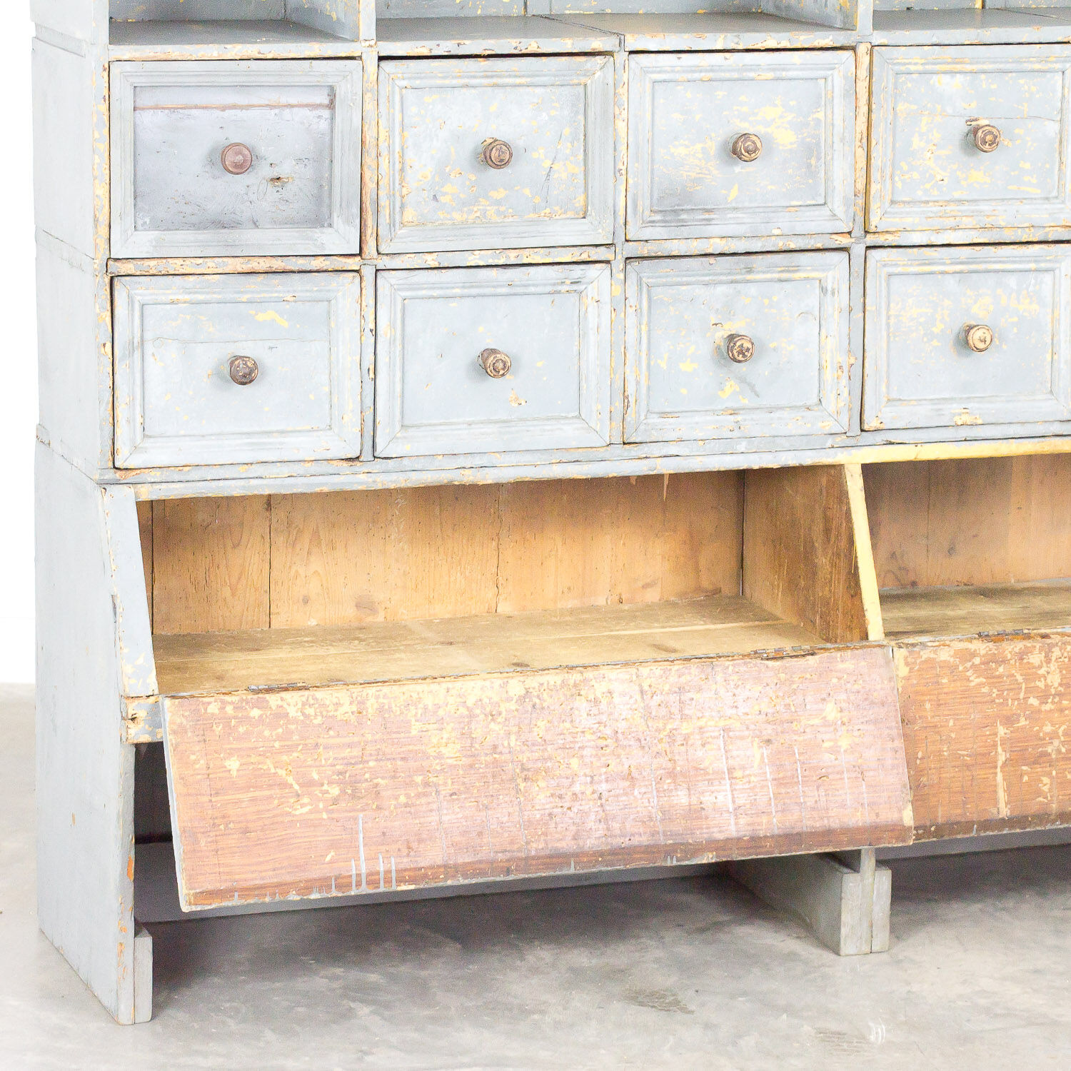 Big antique workplace cabinet