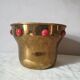 Cache pot doré