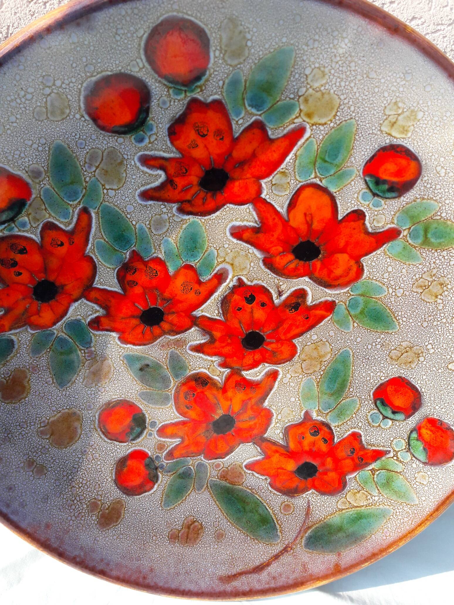 Large Vallauris dish