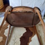 Louis XV style kidney desk with marquetry