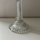 Bougeoir en verre 