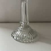 Bougeoir en verre 
