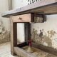 Etabli console en chêne massif 220cm