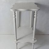 old wooden side table