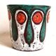 Ceramic pot or cache-pot Vallauris 1970s Height 14.2 cm