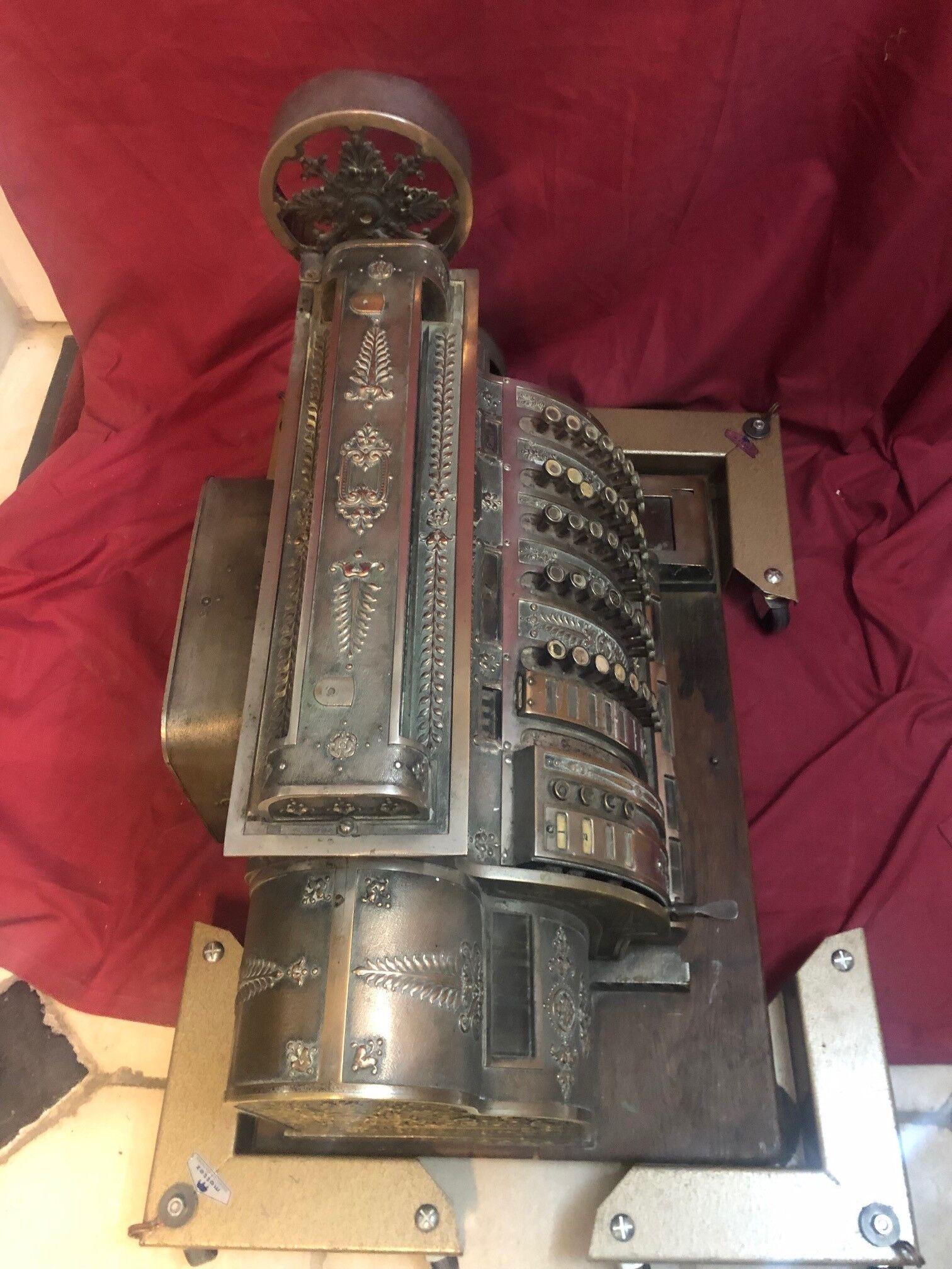 Cash register national bronze