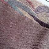 Tapis vintage tibétain Khaden fait main en laine – 122 x 180 cm – 1960s