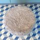 Vintage gray moumoute tripod stool