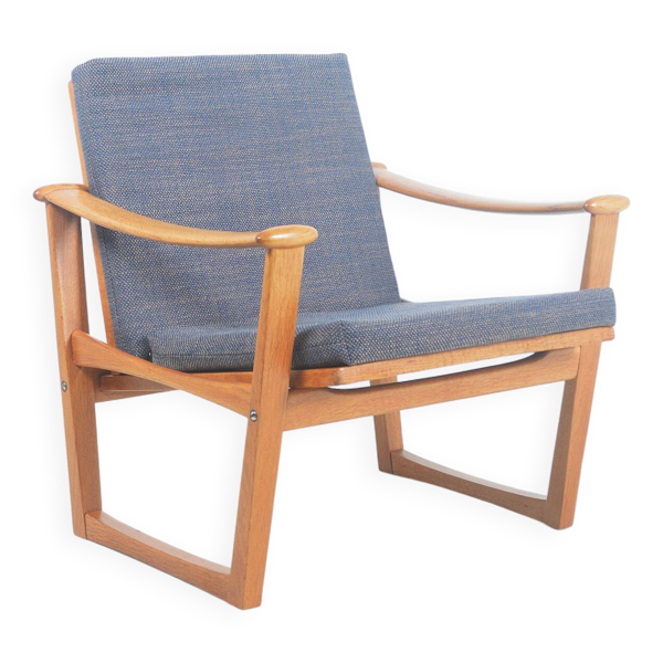 Fauteuil danois modèle 65 fabriqué par M. Nissen, années 1960