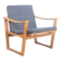 Danish armchair model 65 made by M. Nissen, 1960s