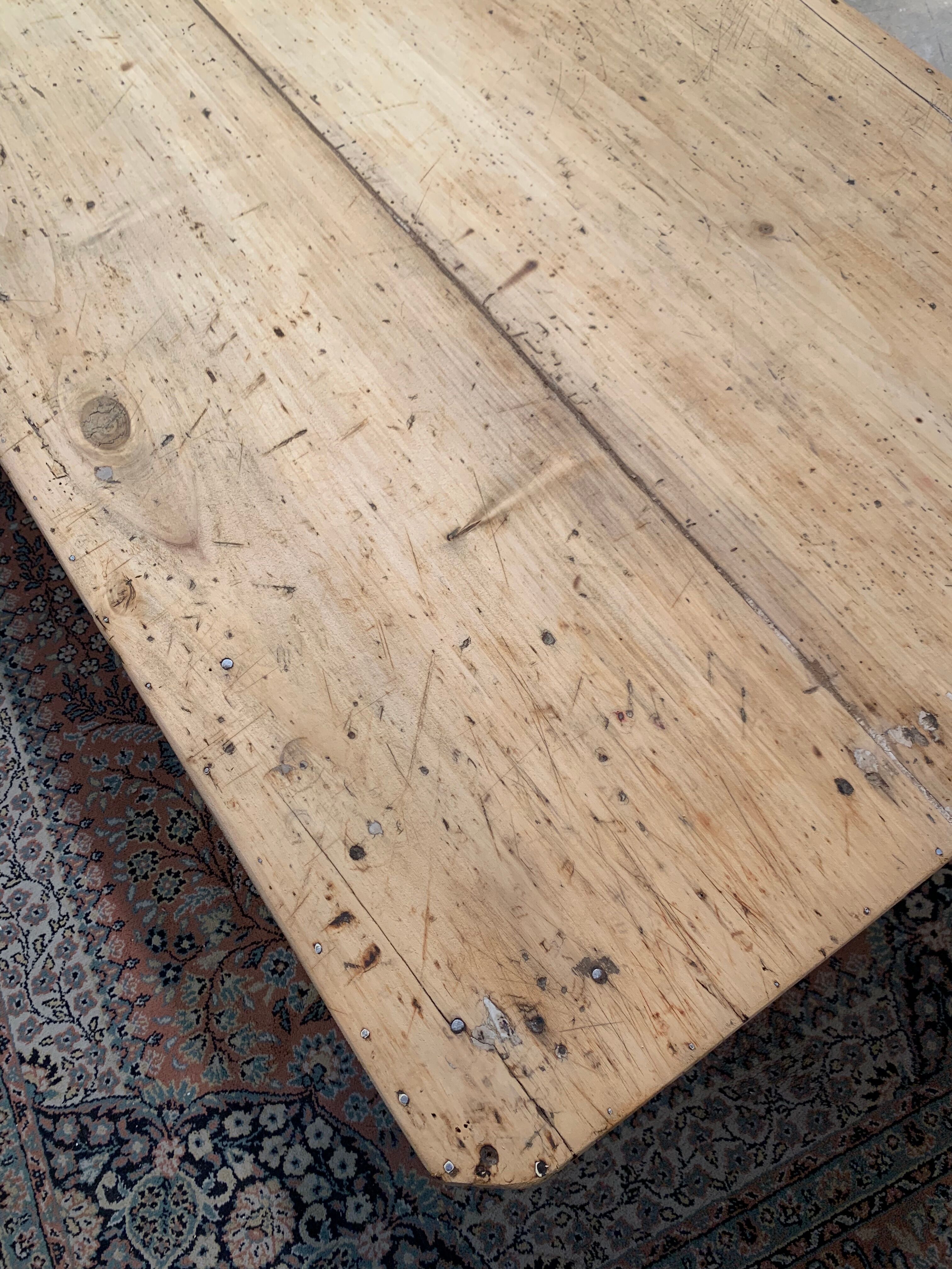 Vintage wood coffee table