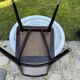 Set of 6 high back dining chairs from the 1950s - 1960s