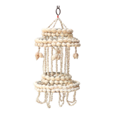 Suspension or chandelier in shells, 60s