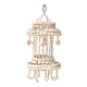 Suspension ou lustre en coquillages années 60