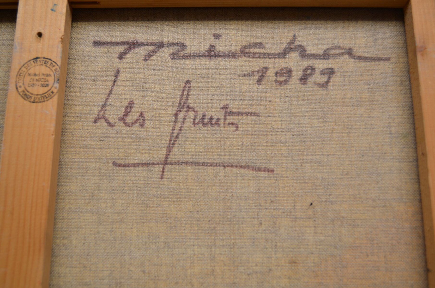 Michel Petiot, known as Micha, The Fruits, 1989