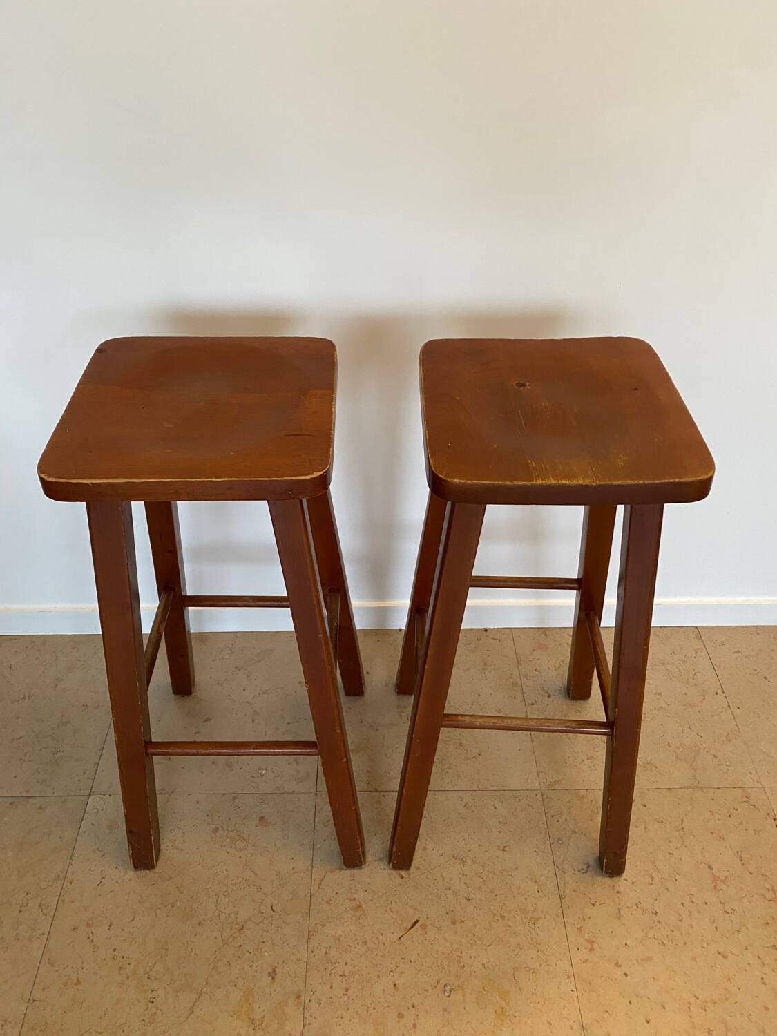 Pair of bar stools